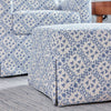 Sarah Flint x Namesake Crawford Gliding Ottoman in Eco-Performance Fabric | Water Repellent & Stain Resistant