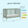 DaVinci Birdie 3-in-1 Convertible Crib