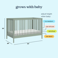 DaVinci Birdie 3-in-1 Convertible Crib