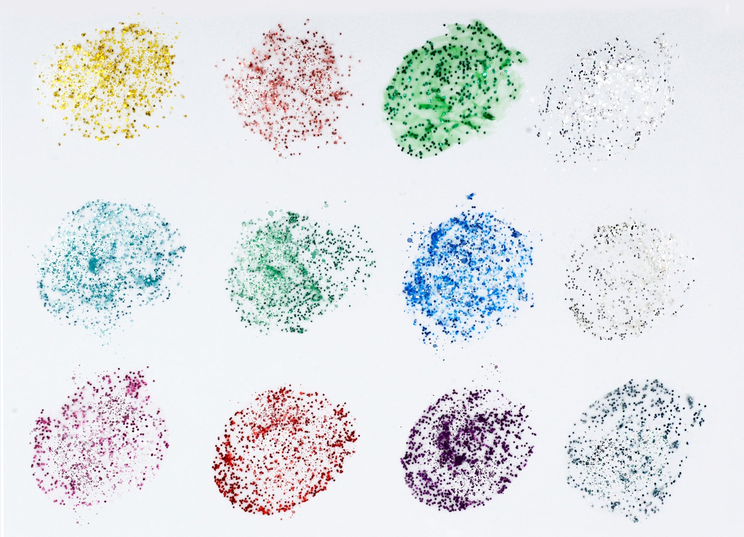 The Pencil Grip Glitter Stix, Mess Free Glitter, Set of 12 Colors