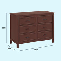 DaVinci Charlie 6-Drawer Double Dresser