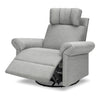 DaVinci Suzy Flex Recliner and Swivel Glider | Adjustable Headrest and Armrests