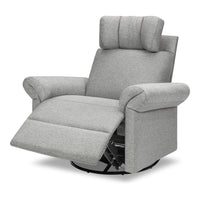 DaVinci Suzy Flex Recliner and Swivel Glider | Adjustable Headrest and Armrests