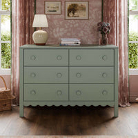 DaVinci Sammy Scallop 6-Drawer Dresser