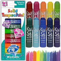 The Pencil Grip Kwik Stix Paint Sticks, Set of 10 Jewel Tones