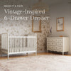 Namesake Liberty 3-in-1 Convertible Spindle Crib with Toddler Bed Conversion Kit