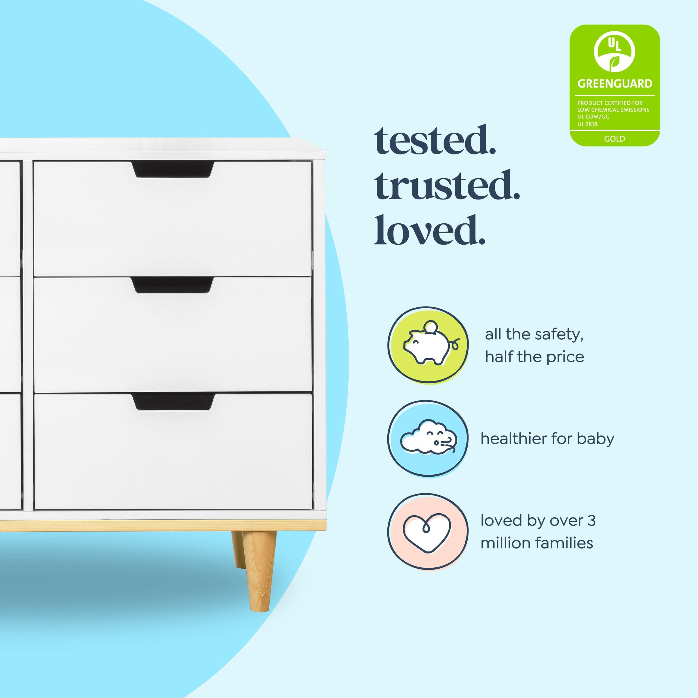 DaVinci Marley 6-Drawer Double Dresser