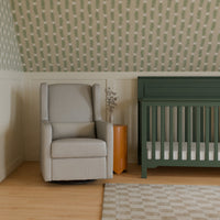 DaVinci Arlo Recliner and Swivel Glider | Water Repellent & Stain Resistant Fabric