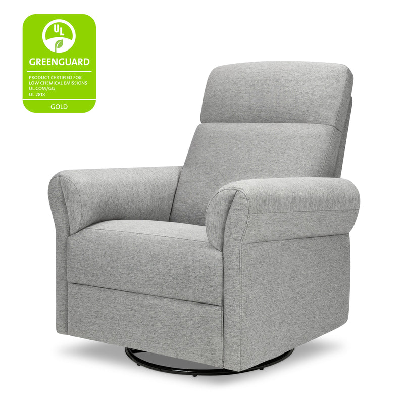 DaVinci Suzy Flex Recliner and Swivel Glider | Adjustable Headrest and Armrests