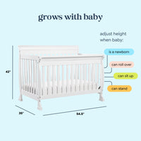 DaVinci Kalani 4-in-1 Convertible Crib