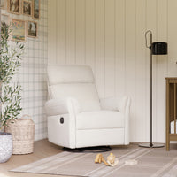 DaVinci Suzy Flex Recliner and Swivel Glider | Adjustable Headrest and Armrests