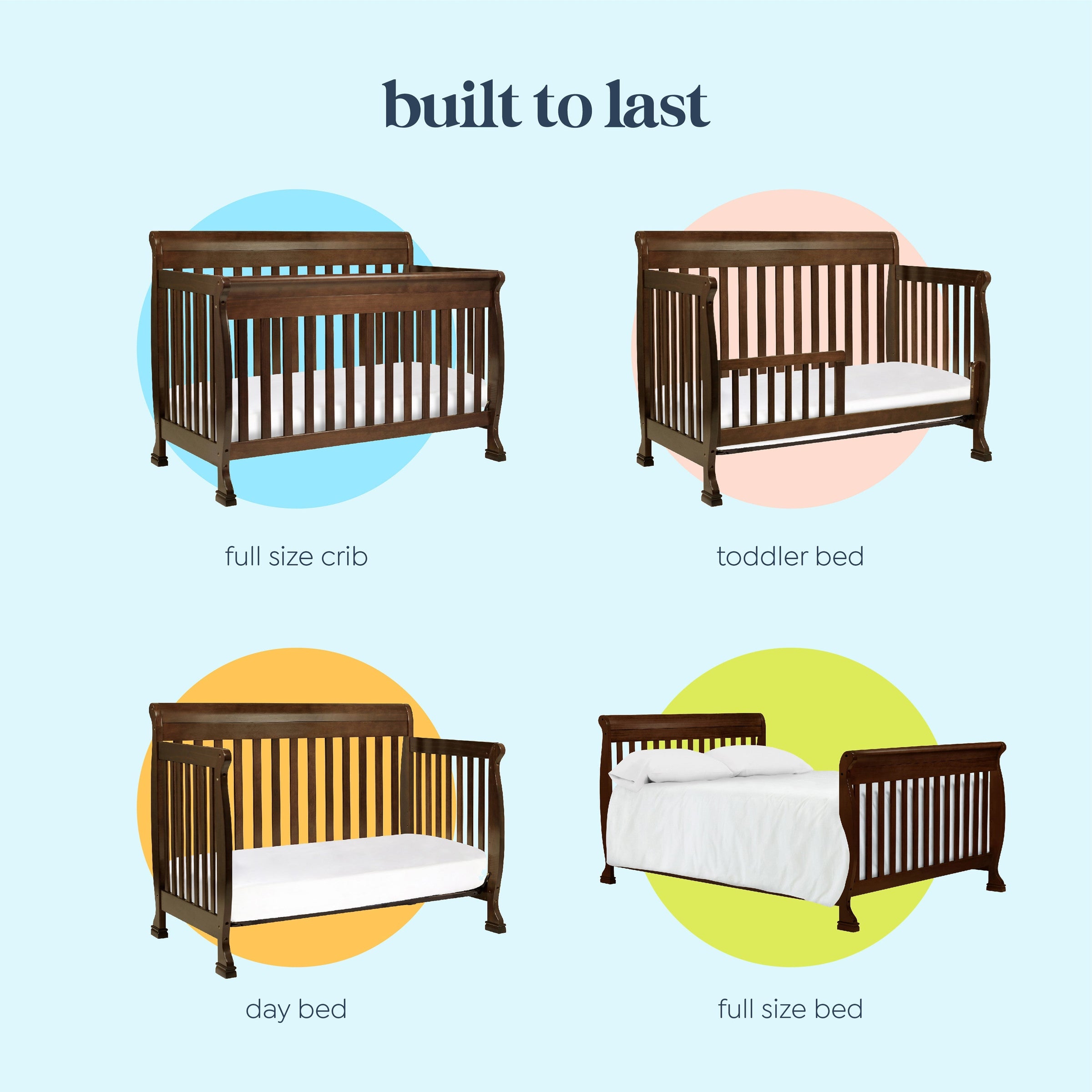 DaVinci Kalani 4-in-1 Convertible Crib