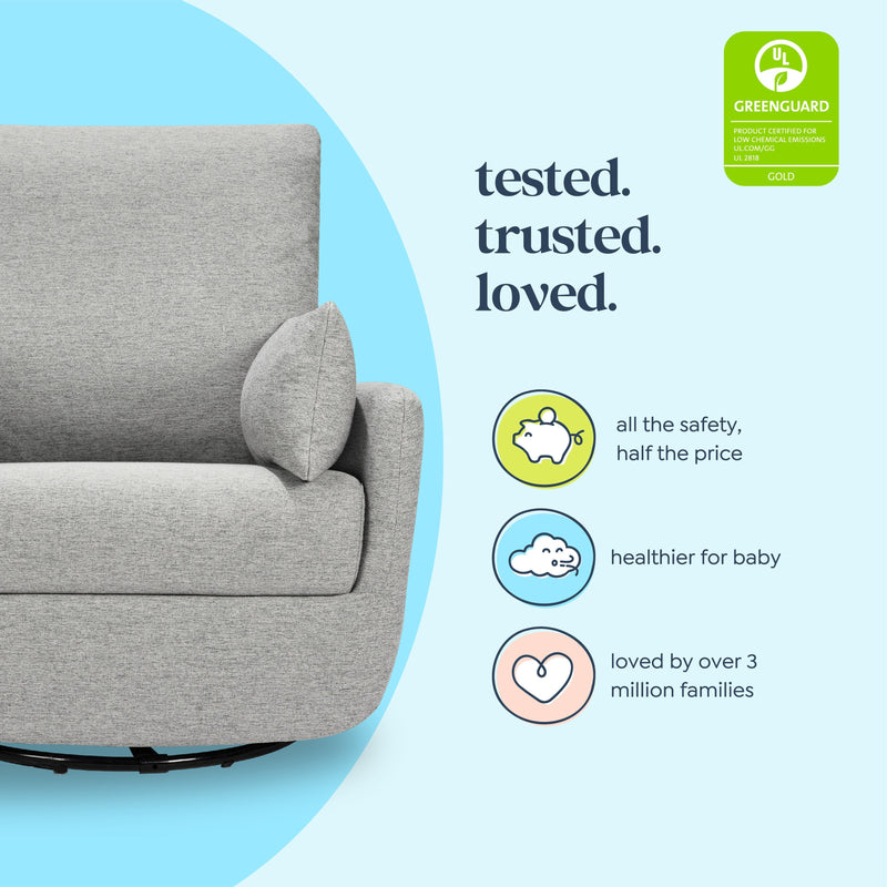 DaVinci Juno Swivel Glider