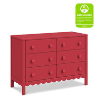 DaVinci Sammy Scallop 6-Drawer Dresser