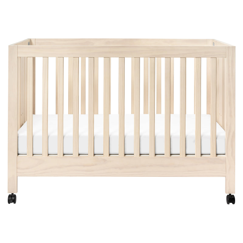 Babyletto Maki Portable Folding Crib with Toddler Bed Conversion Kit