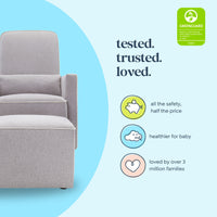 DaVinci Olive Glider and Ottoman