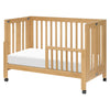 Babyletto Maki Portable Folding Crib with Toddler Bed Conversion Kit