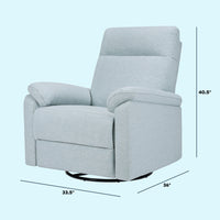 DaVinci Suzy Recliner and Swivel Glider