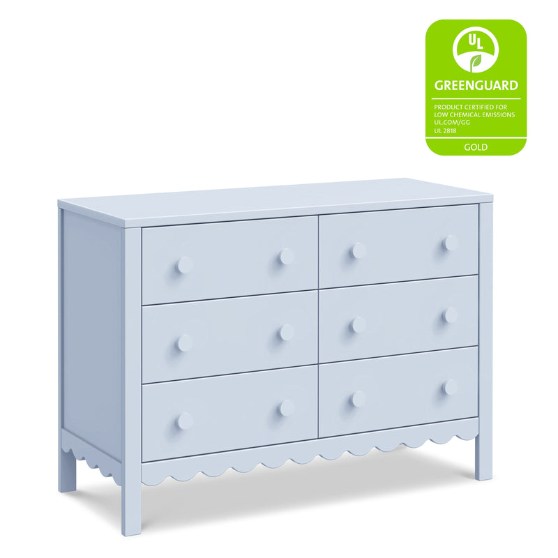 DaVinci Sammy Scallop 6-Drawer Dresser