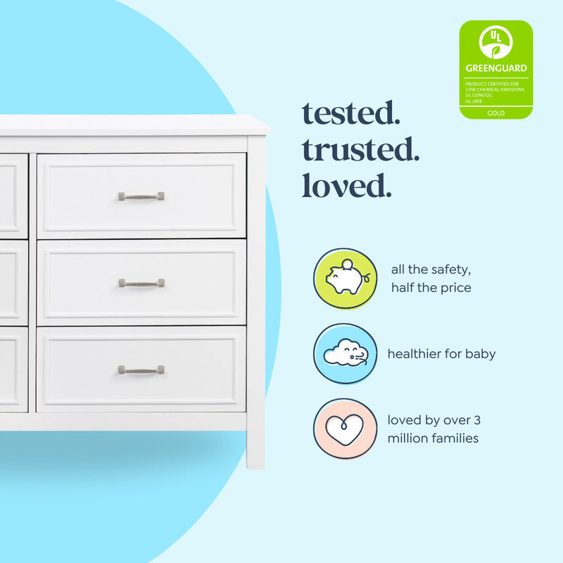 DaVinci Charlie 6-Drawer Double Dresser