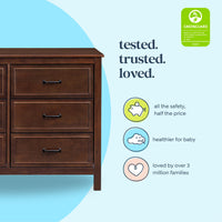 DaVinci Charlie 6-Drawer Double Dresser