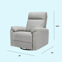 DaVinci Suzy Recliner and Swivel Glider
