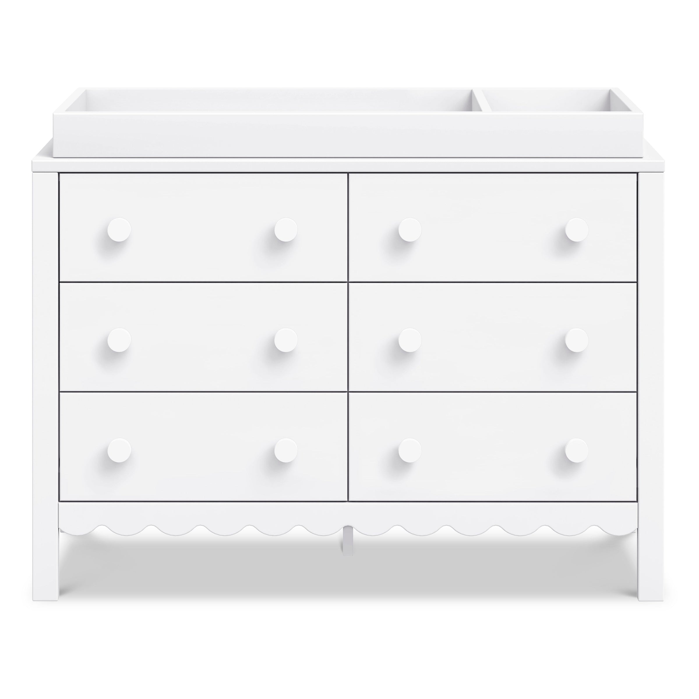 DaVinci Sammy Scallop 6-Drawer Dresser