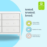 DaVinci Jayden 6-Drawer Double Wide Dresser