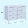DaVinci Charlie 6-Drawer Double Dresser