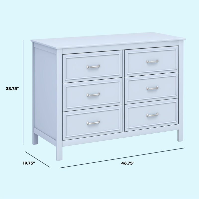 DaVinci Charlie 6-Drawer Double Dresser