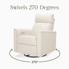 Monogram by Namesake Willa Plus Power Glider Recliner w/ Power Headrest