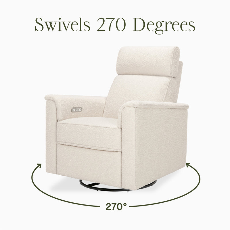Monogram by Namesake Willa Plus Power Glider Recliner w/ Power Headrest