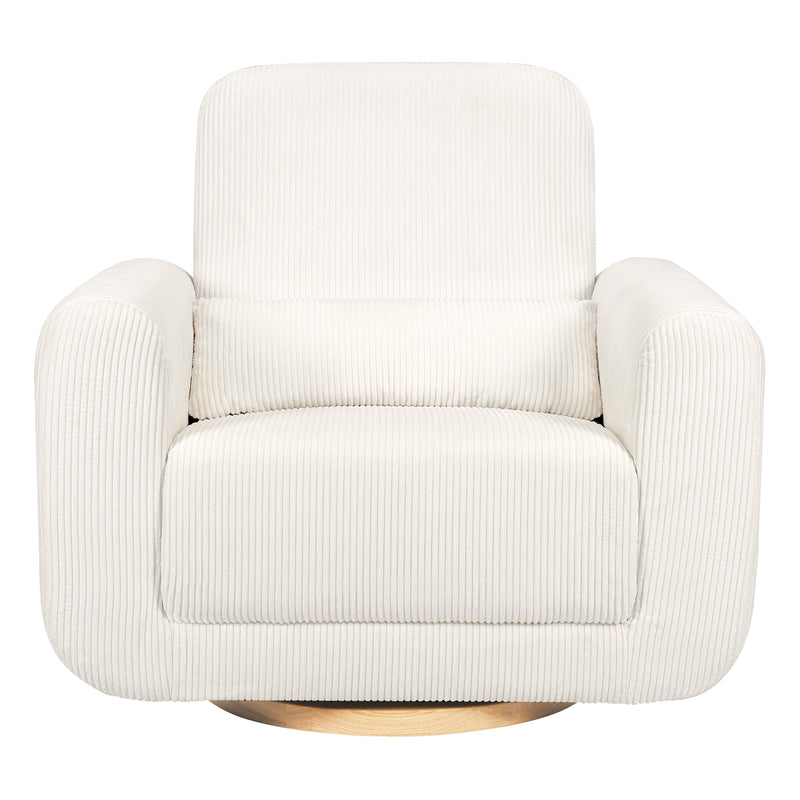 Babyletto Tuba Extra Wide Swivel Glider in Corduroy