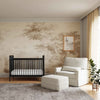 Namesake Crawford Pillowback Chair and a Half Comfort Swivel Glider
