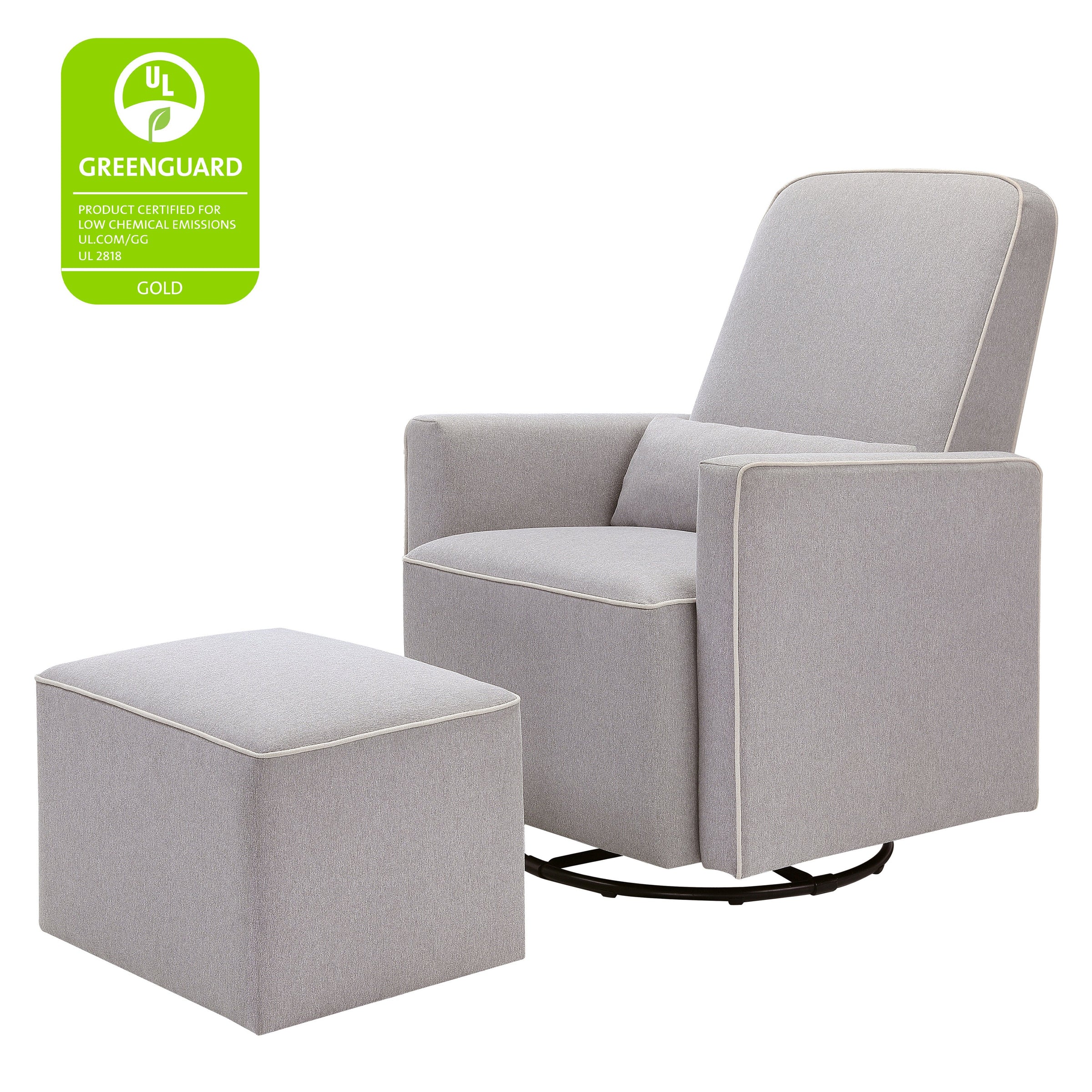 DaVinci Olive Glider and Ottoman