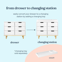 DaVinci Marley 6-Drawer Double Dresser