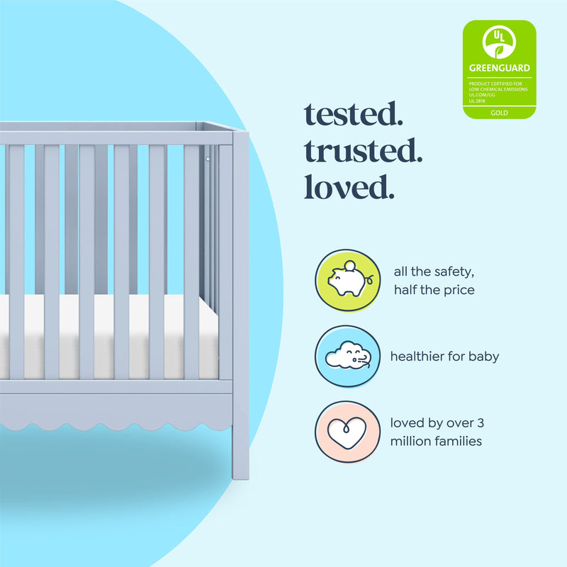 DaVinci Sammy Scallop 4-in-1  Convertible Crib