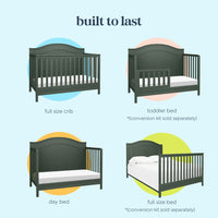 DaVinci Charlie 4-in-1 Convertible Crib