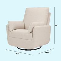DaVinci Juno Swivel Glider