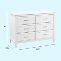 DaVinci Charlie 6-Drawer Double Dresser