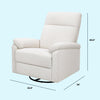 DaVinci Suzy Recliner and Swivel Glider