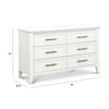 Monogram by Namesake Beckett 6-Drawer Double Dresser