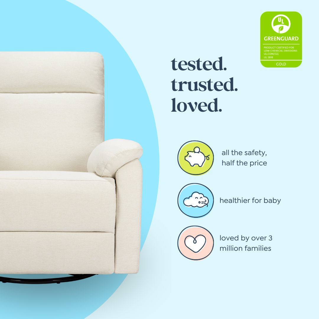 DaVinci Suzy Recliner and Swivel Glider