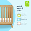DaVinci Otto 3-in-1 Convertible Mini Crib with 4" Mattress