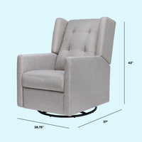 DaVinci Maddox Recliner and Swivel Glider