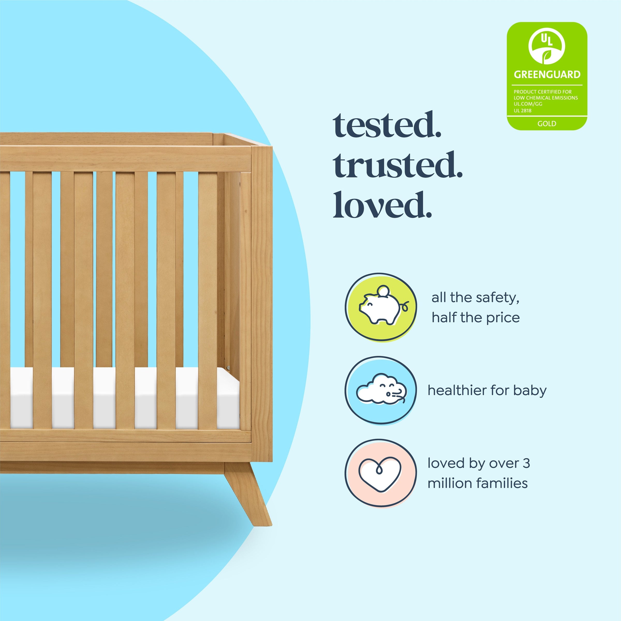 DaVinci Otto 3-in-1 Convertible Crib