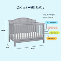 DaVinci Charlie 4-in-1 Convertible Crib