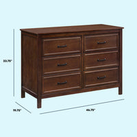 DaVinci Charlie 6-Drawer Double Dresser