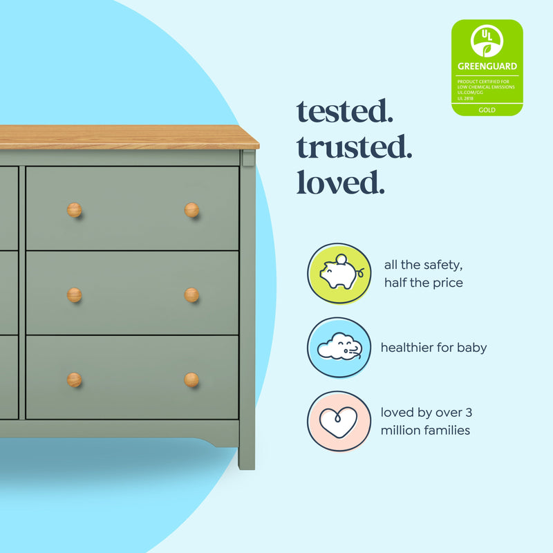 DaVinci Shea 6-Drawer Dresser