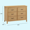 DaVinci Charlie 6-Drawer Double Dresser